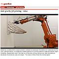 Anti-gravity 3D printing-video