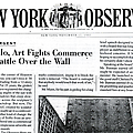 In Soho, Art Fights Commerce In a Battle Over the...