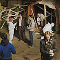 In the studio. Atelier van Lieshout