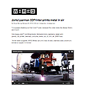 Joris Laarman 3DPrinter prints metal in air