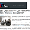 Need a Chair? Now You Can 3D Print One at Home Tha...