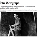 Christopher Le Brun, president of the RA, remember...