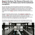 Branzi in Bordeaux: The Museum of Decorative Arts...
