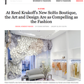 At Reed Krakoff’s New SoHo Boutique, the Art and...