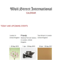 Today and Upcoming Events