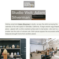 Studio Visit: Adam Silverman