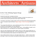 In New York, Debating Organic Design