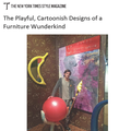 The Playful, Cartoonish Designs of a Furniture Wun...