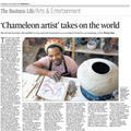 'Chameleon artist' takes on the world