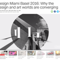 Design Miami Basel 2016: Why the design and art wo...