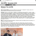 Between You and Me