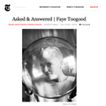 Asked & Answered - Faye Toogood
