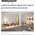 Inspired by Matisse's chapel, Faye Toogood gets in...