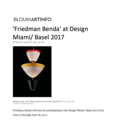 Friedman Benda at Design Miami/ Basel 2017
