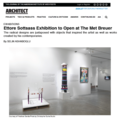 Ettore Sottsass Exhibition to Open at The Met Breu...