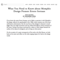 What You Need to Know about Memphis Design Pioneer...