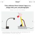 Vitra Celebrates Ettore Sottsass' Legacy as a Desi...