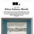 Ettore Sottsass, filosofo