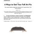 6 Ways to Get Your Fall Art Fix