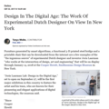 Design in the Digital Age: The Work of Experimenta...