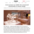 Joris Laarman on exhibit: the ornamental functiona...