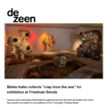 Misha Kahn collects "crap from the sea" for exhibi...