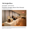 Furniture Design's Brave New Present