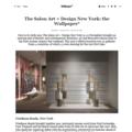 The Salon Art + Design New York: the Wallpaper*