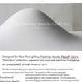 The ‘Distortion’ Bench By Najla El Zein