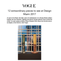 12 Extraordinary Pieces to See at Design Miami 201...