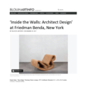 ‘Inside the Walls: Architect Design’ at Friedm...