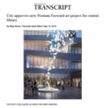 City Approves New Norman Forward Art Project for C...