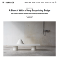 Design of the Day: A Bench With a Very Surprising...