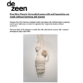 Erez Nevi Pana's Unravelled Peace Silk Wall Tapest...