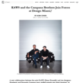 KAWS and the Campana Brothers Join Forces at Desig...