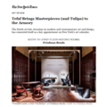 Tefaf Brings Masterpieces (and Tulips) to the Armo...