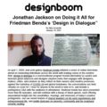 Jonathan Jackson on doing it all for Friedman Bend...