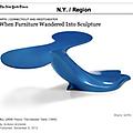 When Furniture Wandered Into Sculpture