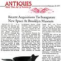 Recent Acquisitions to Inaugurate New Space in Bro...