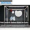 Patti Smith and Andrea Branzi in Paris
