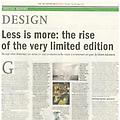 Less is more: the rise of the very limited edition