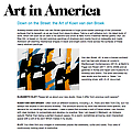 Down on the Street: The Art of Koen van den Broek