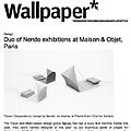 Duo of nendo exhibitions at Maison & Objet, Paris