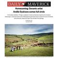 Homecoming: Ceramic artist Andile Dyalvane comes f...
