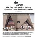 V&A East "will speak to the local population"