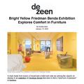 Bright yellow Friedman Benda exhibition explores c...