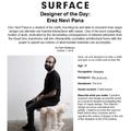 Designer of the Day: Erez Nevi Pana