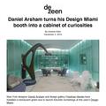 Daniel Arsham turns his Design Miami booth into a...