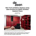 New York exhibition displays rarely seen furniture...
