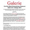 13 of the Most Extraordinary Pieces at Salon Art +...